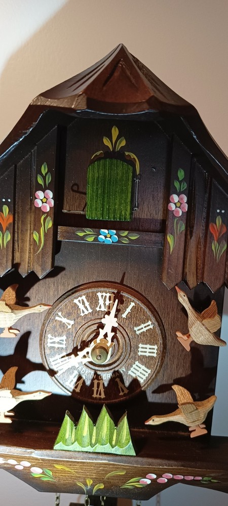 Vintage Black Forest Cuckoo Clock Germany