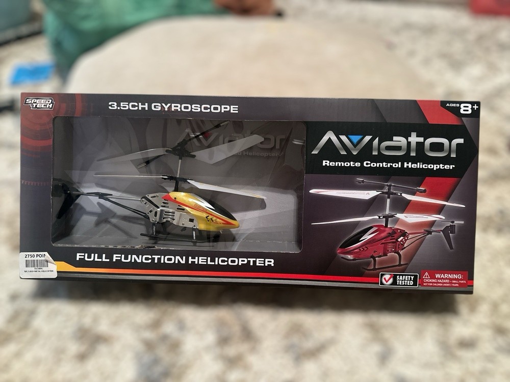 Speed Tech Aviator 3.5CH Gyroscope Electric Full Function RC Helicopter