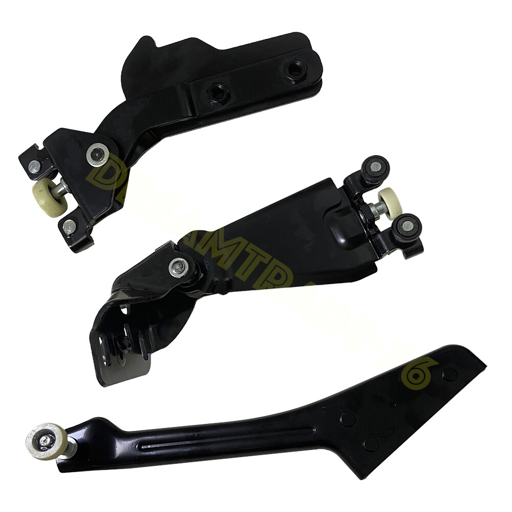 Left Sliding Door Roller Bottom Middle Upper Set For Ford Transit Connect 14-23