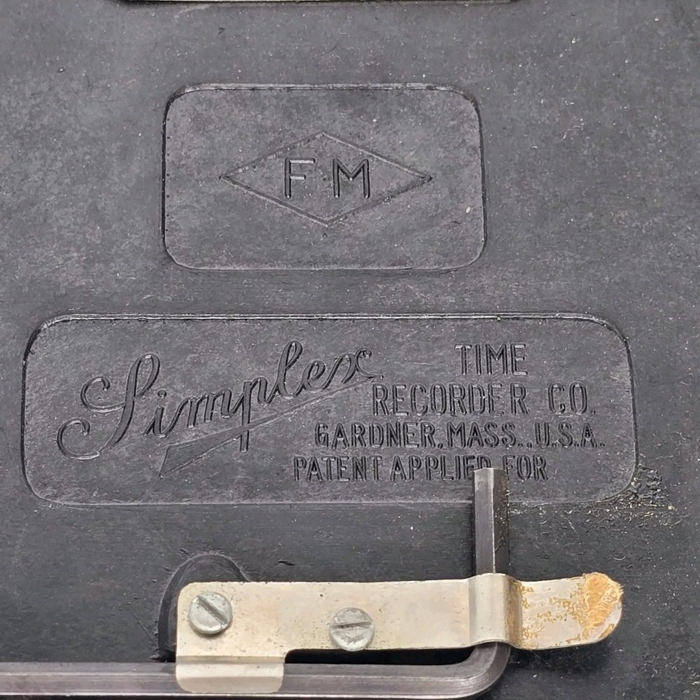 Howard 3 Day Measured Time Clock By Simpler