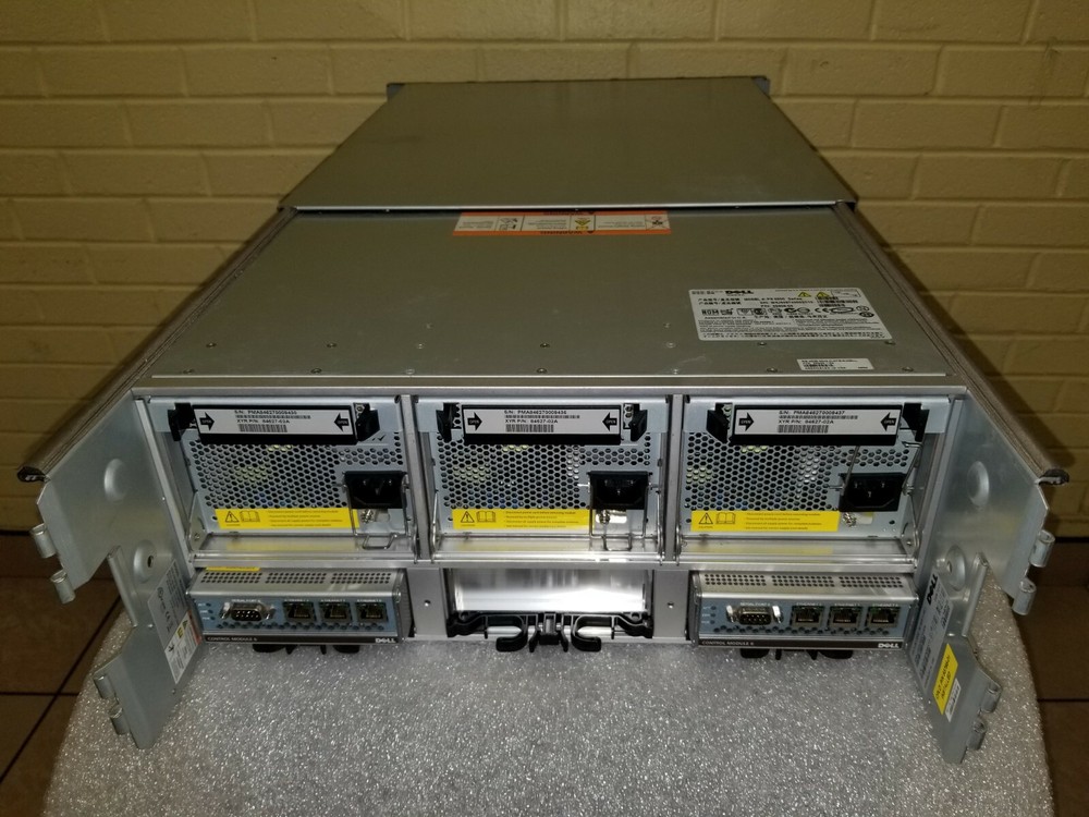 Dell EqualLogic PS5500E SAN Disk Array w/ 2x Type 6 Controllers, 3x PSU