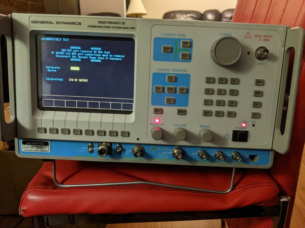 General Dynamics R2625B Communication System Analyzer. Does P25 Mode