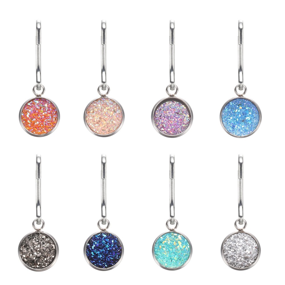 8Pcs Zipper Pulls Charm, Zipper Pull Replacement (Multicolor)