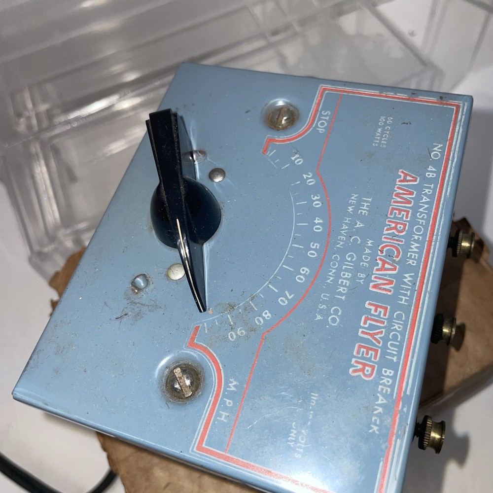 American Flyer 4B Transformer Tested Clean Original Box