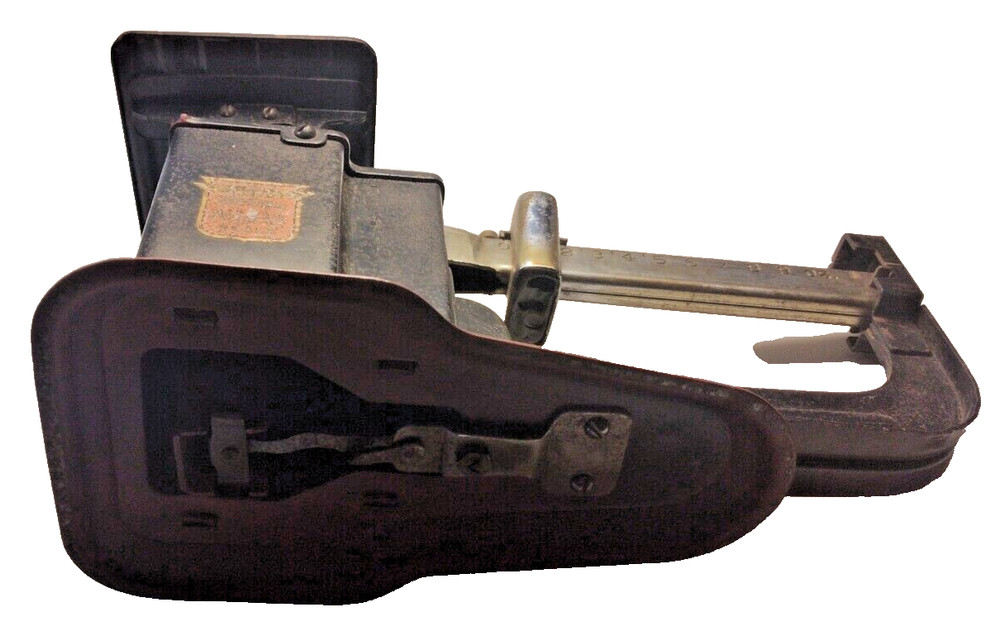 50's Trainer 9oz. Postal Beam Scale Black 9 1/2" Long