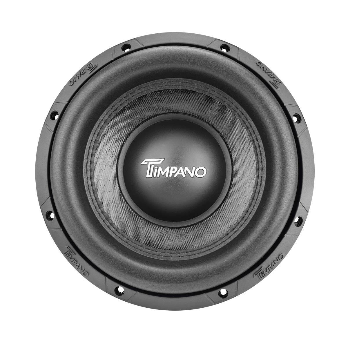 2x Timpano 10" Car Audio Subwoofer 1500 Watts T1500-10 Dual 4 Ohms Daily Banger