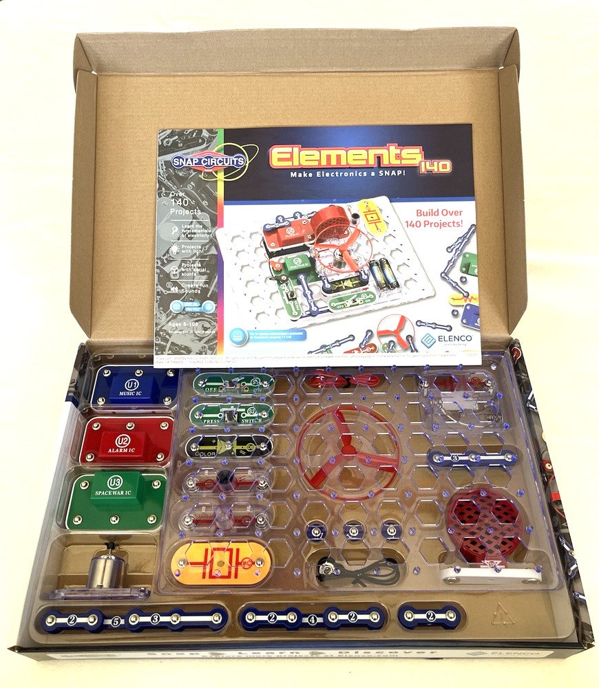 Snap Circuits Elements 140 Projects Create Working Circuits