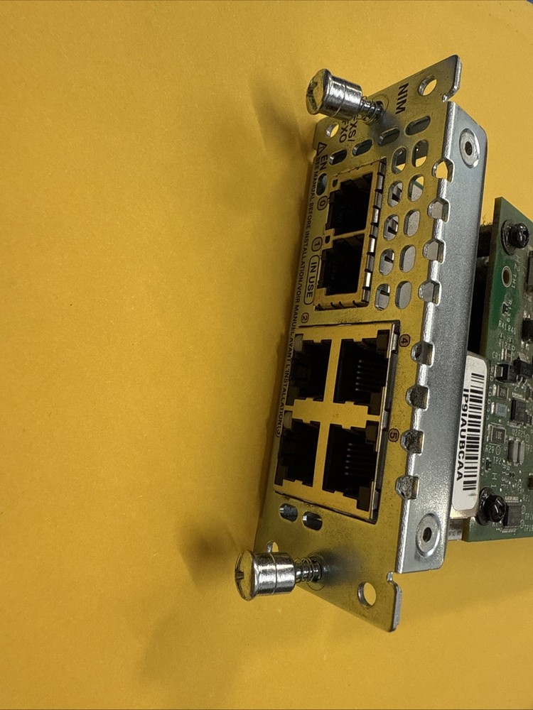 Cisco NIM-2FXS/4FXO Analog Voice Network Interface Module