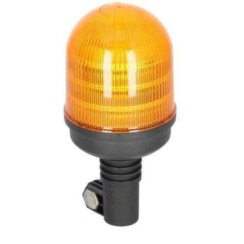 LED Beacon Light - 6 Function DIN Stem Mount Dome Top fits John Deere 7720 8430