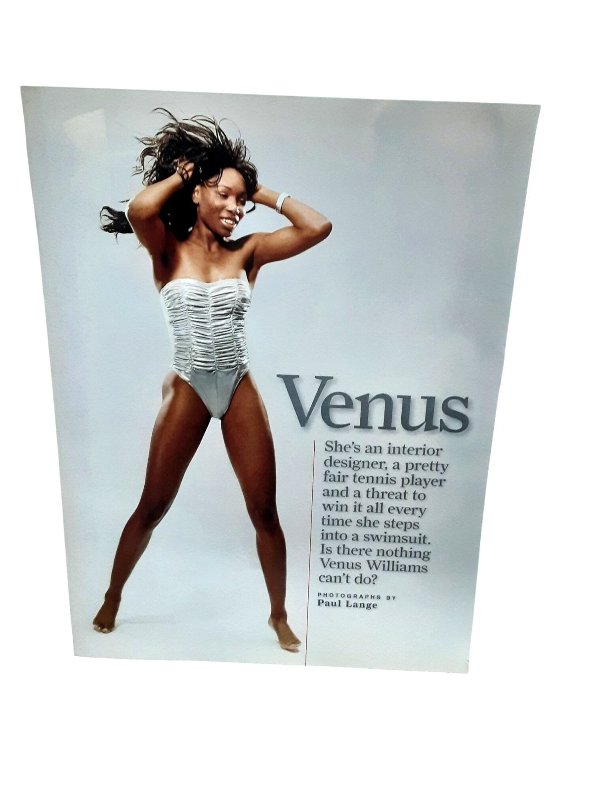Venus Williams 2005 SI Swimsuit 3-Page Feature Photo Set Tennis Star Bikini