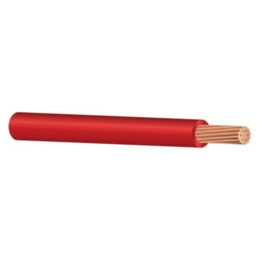 25 ft. 6 Red Stranded CU SIMpull THHN Wire