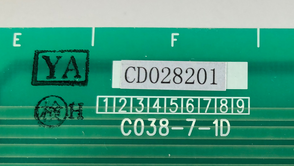Rigaku FR-E SuperBright PANEL_PCB Rotating Anode Controller Board C038-7-1D