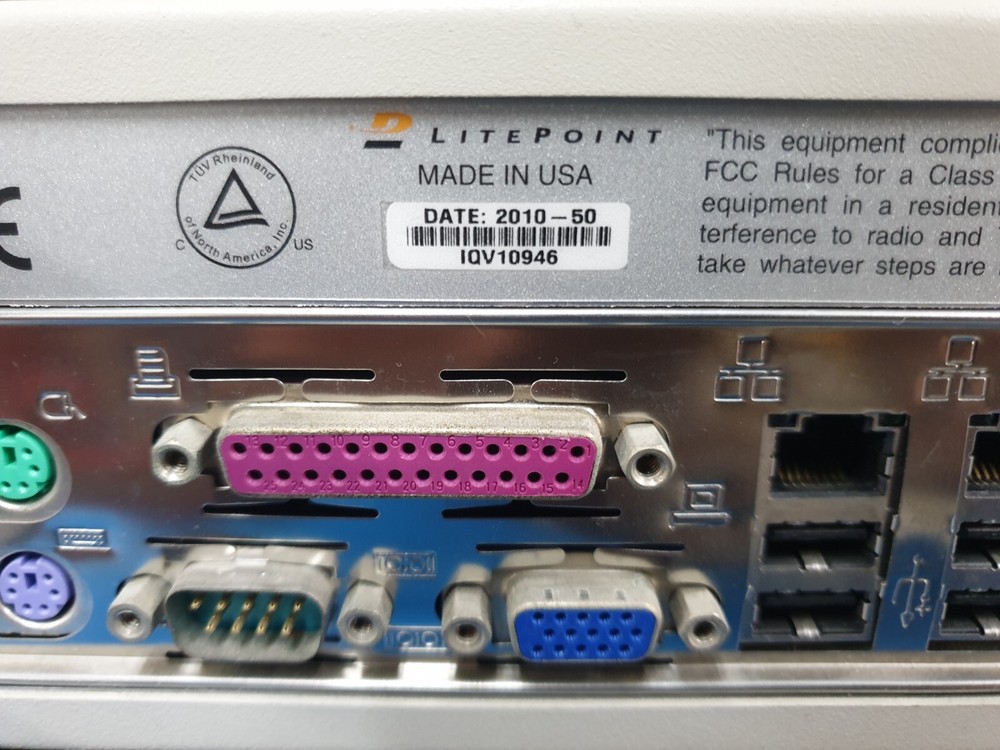 Litepoint IQnxn plus Mimo Test System (0946) : AS-IS : Diagnostic Fail