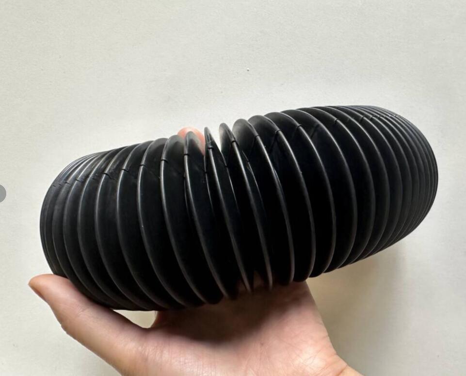 1x Rubber Corrugated Sleeve Flexible Moulded Bellows Resistant Dust Cover Tubes