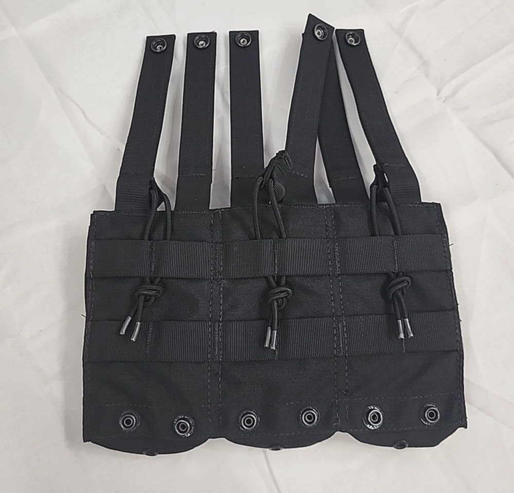 AWS Triple Kangaroo Pouch Only Black Cag Sof Devgru Seal