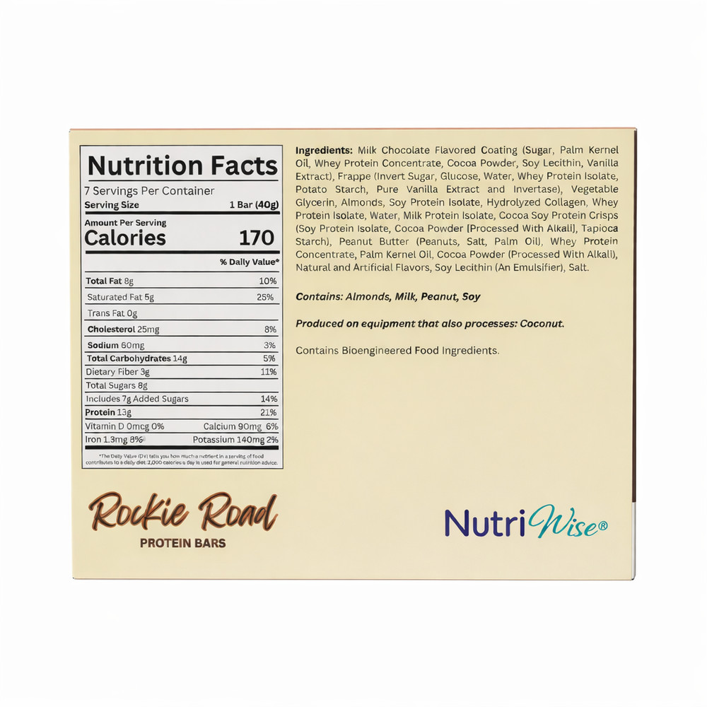 NutriWise Rockie Road Bars (7ct)