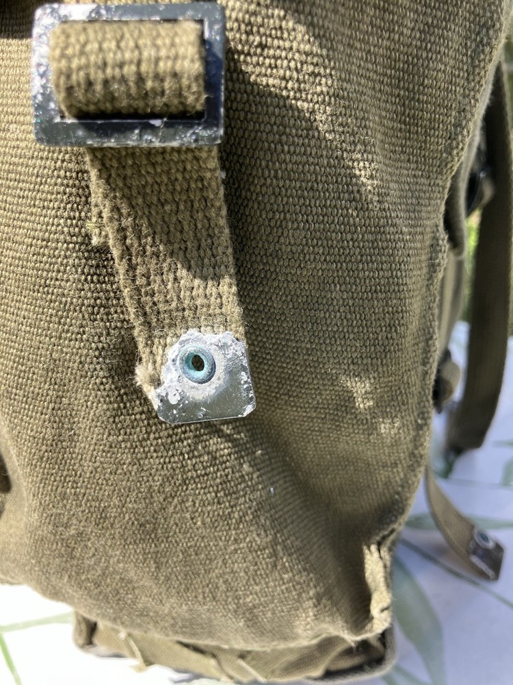 British Army 58 Pattern Style Rucksack Converted Large Pack Webbing Bag Green