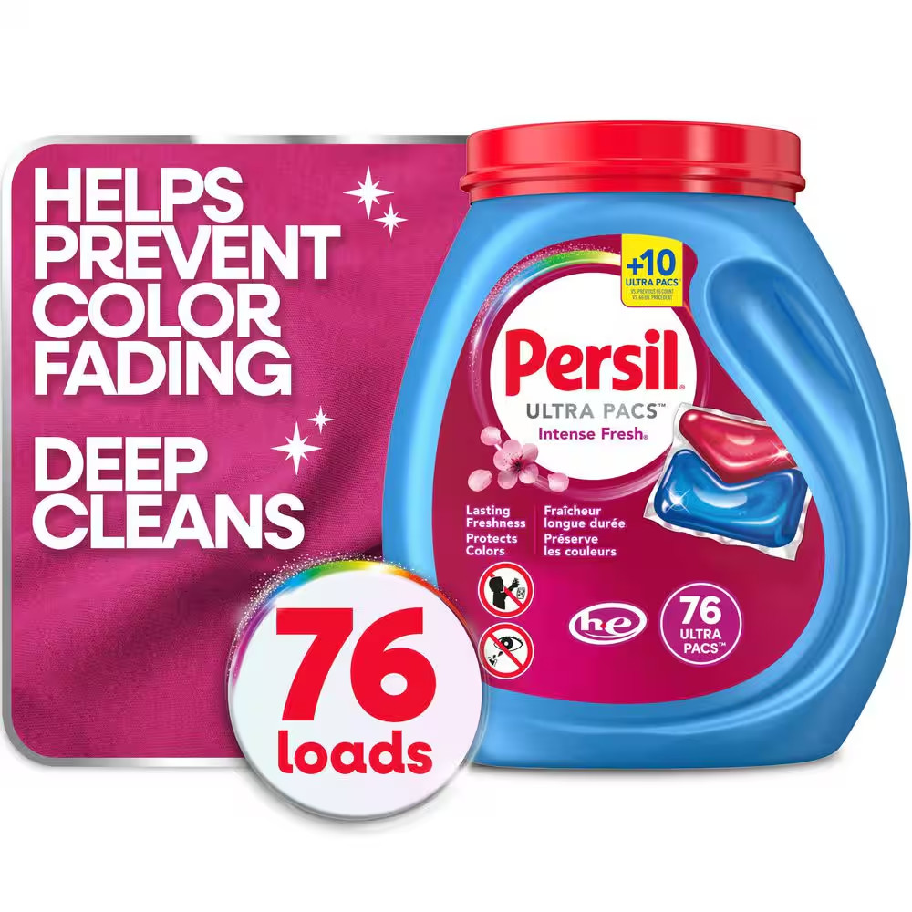 Ultra Pacs Intense Fresh Laundry Detergent Tablets (76-Count)