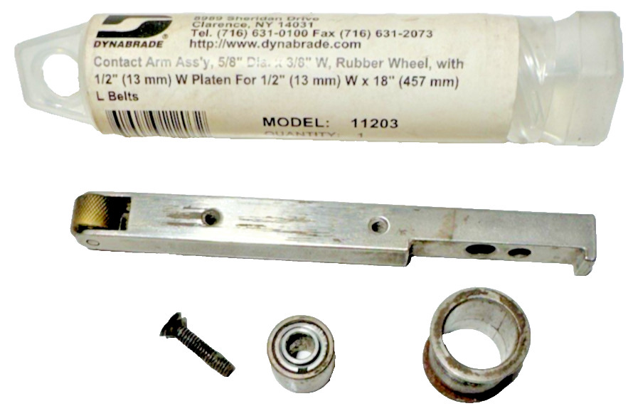 Dynabrade Contact Arm Tool & Case Model 11203 5/8" Diameter x 3/8"