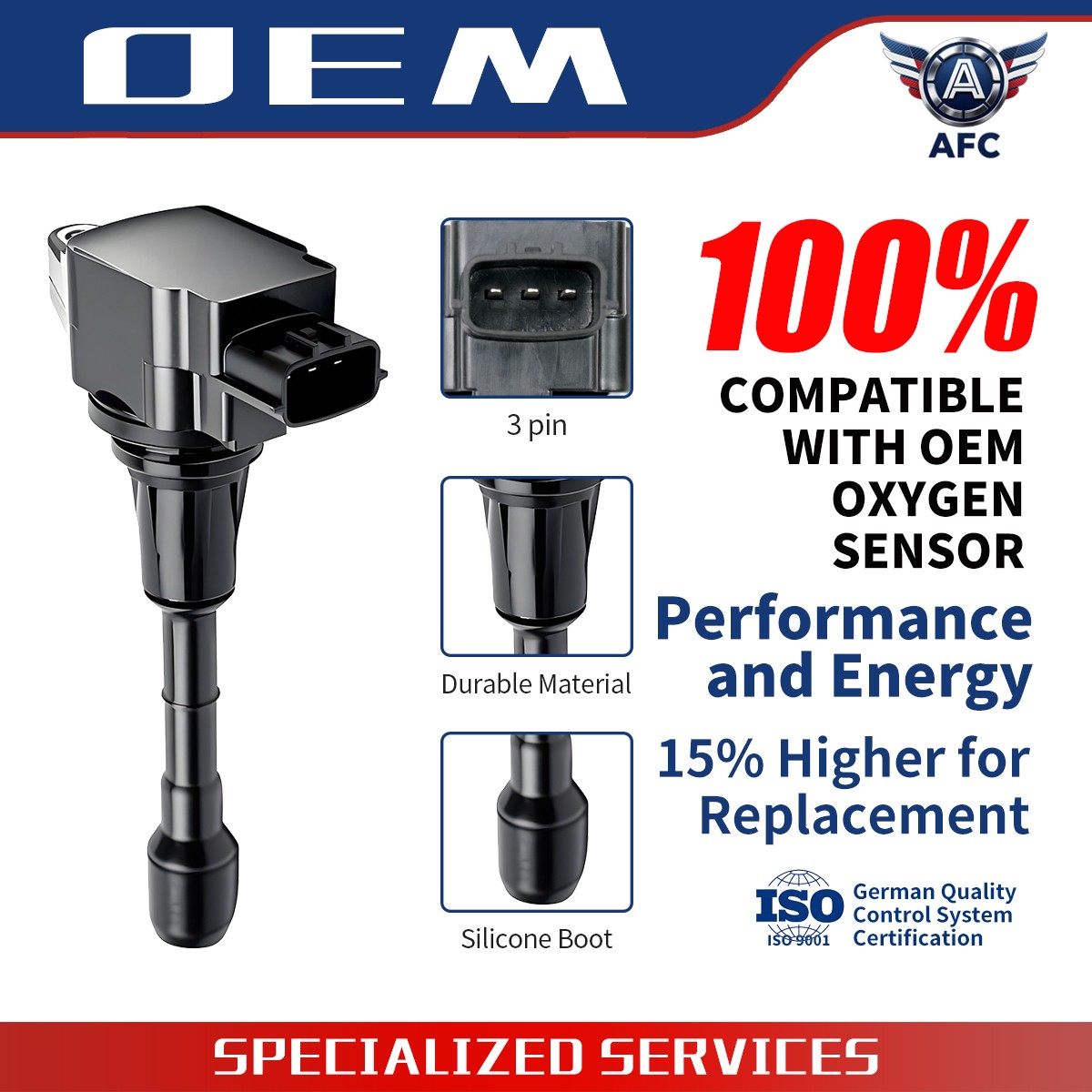 6 Spark plugs and Ignition coils packs fits Nissan Maxima Infiniti 3.5 V6 UF550