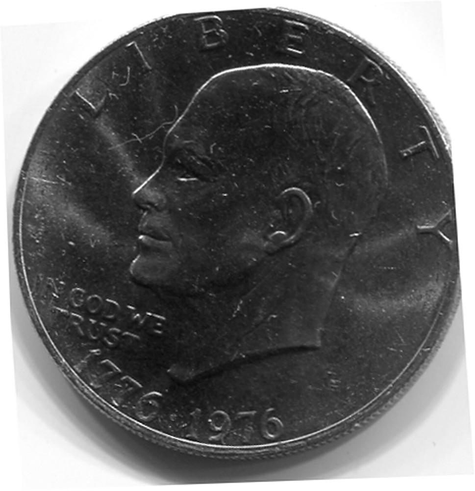1976-P Type 2 EISENHOWER DOLLAR CH BU  (R528)