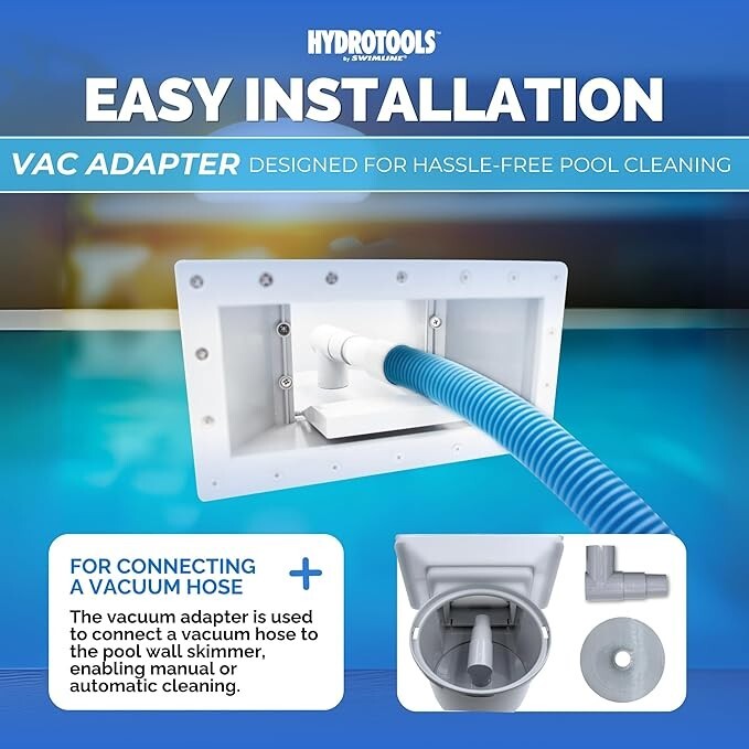 SWIMLINE Standard Wide Mouth Above Ground Pool Skimmer Kit | ABS Construction