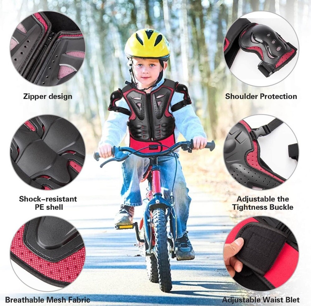 Body Back Chest Shoulders Protection Kids