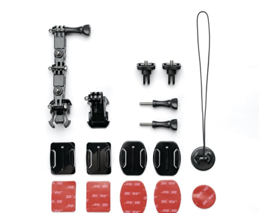 Original Insta360 Helmet Mount Kit - Secure & Adjustable for Action Cameras