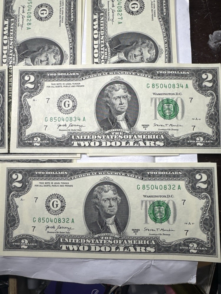 20 CONSECUTIVE NOTES – G85040815A G85040834A – FULL MATCHING SET