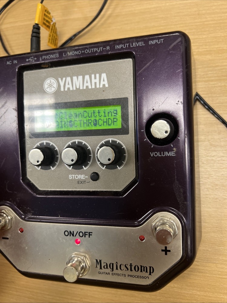 YAMAHA Magicstomp [ACOUSTIC] Patch Rewrite