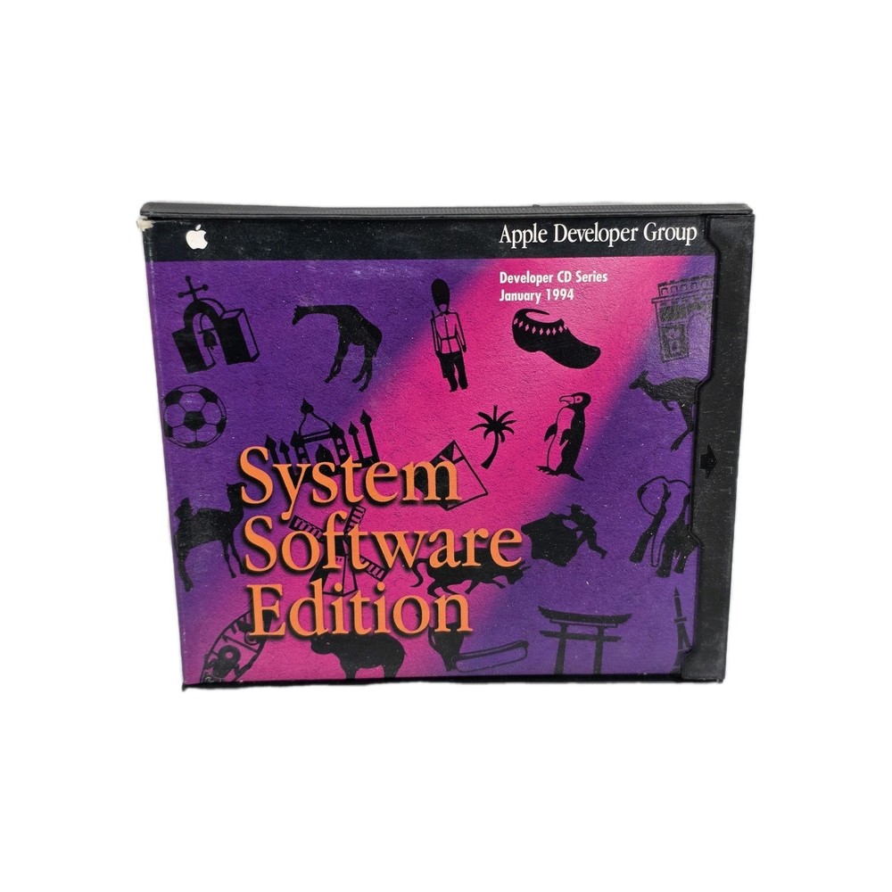 1994 Apple Developer CD “System Software Edition” Jan System 7 Pro Final