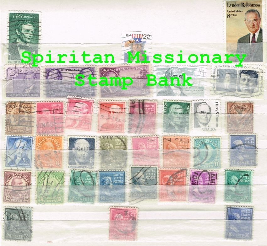 President Stamps: 35 Canceled US Postage  (14-183)