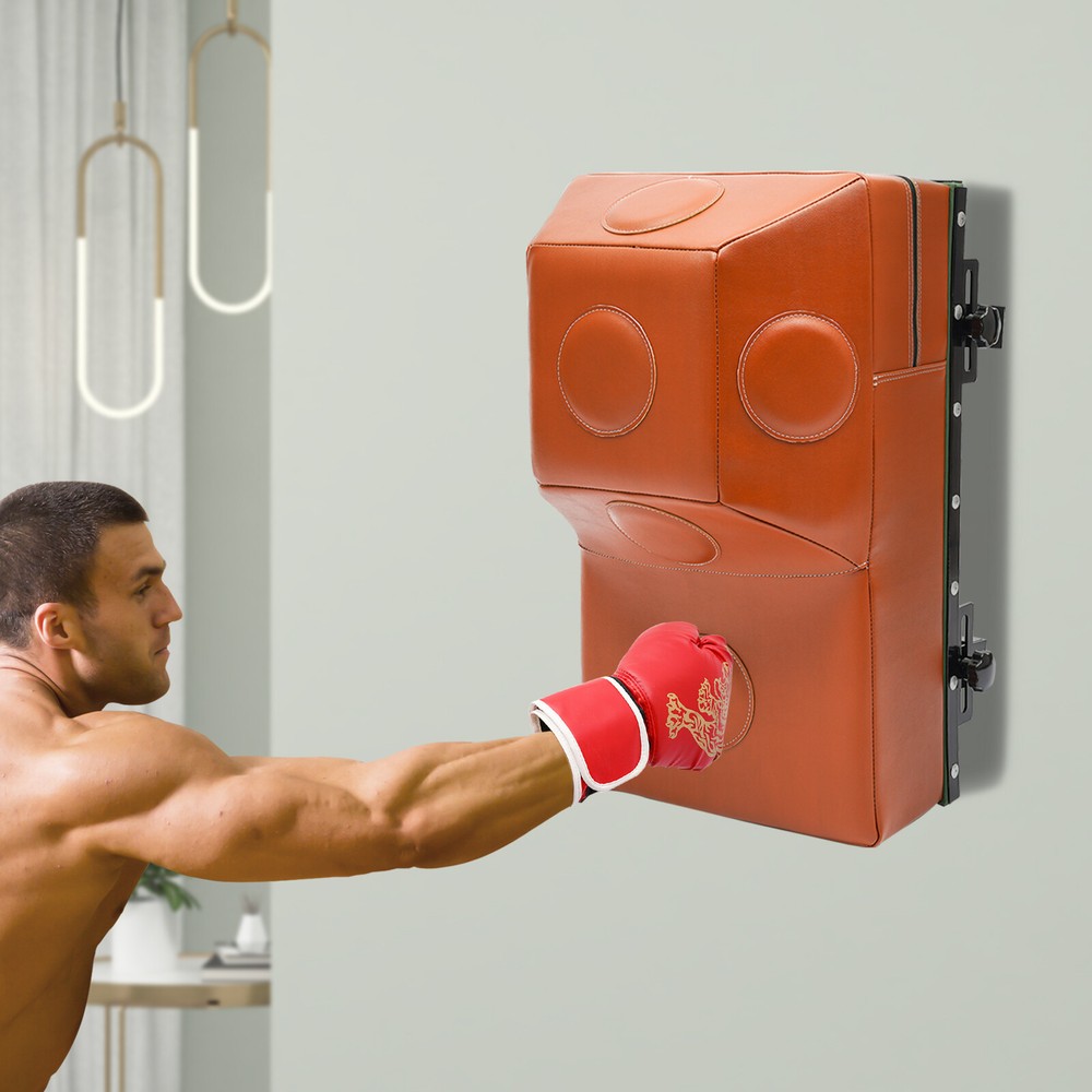 Wall Mounted Design Uppercut Heavy Bag Square Boxing Training Punching Target