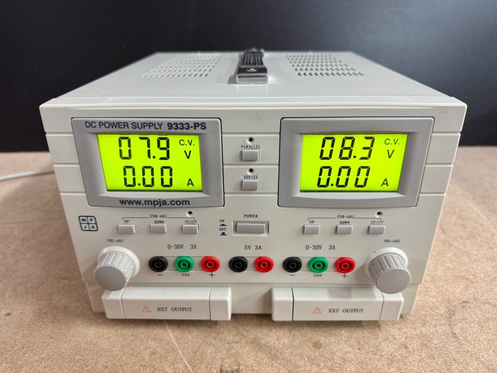MPJA 9333-PS DC Power Supply Working