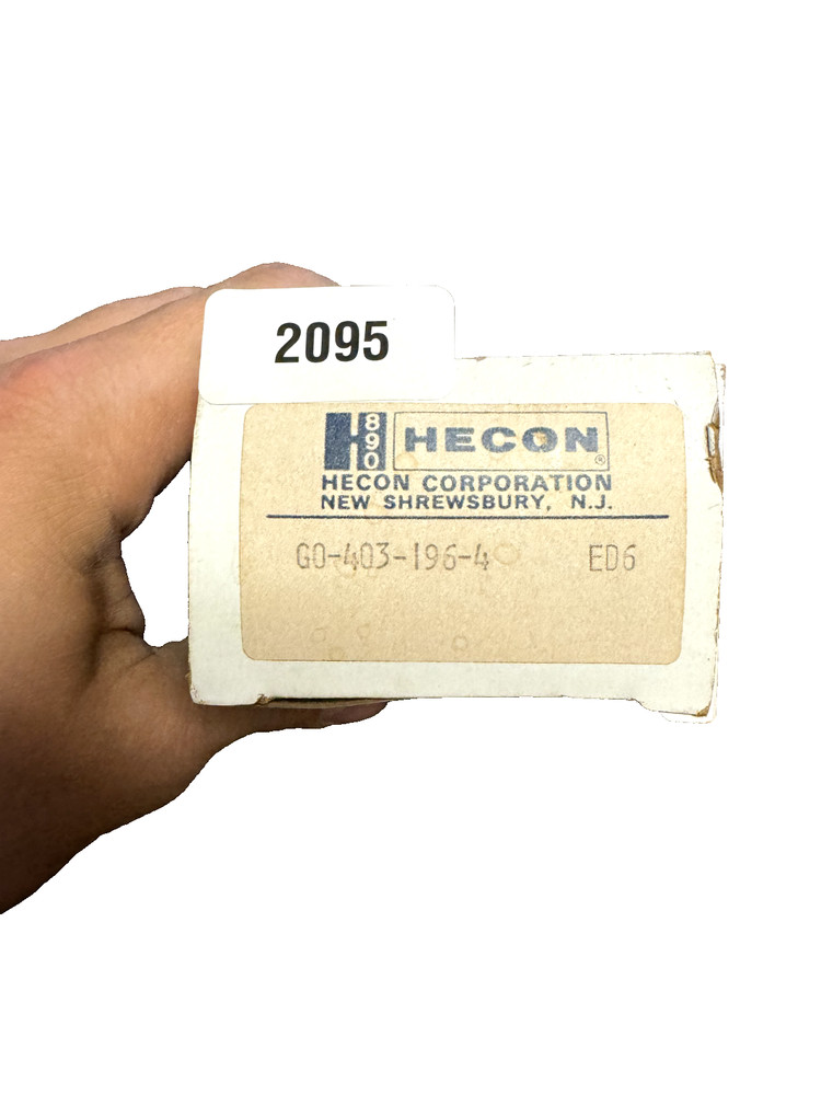 Hecon G0-403-196-4 Totalizer Counter