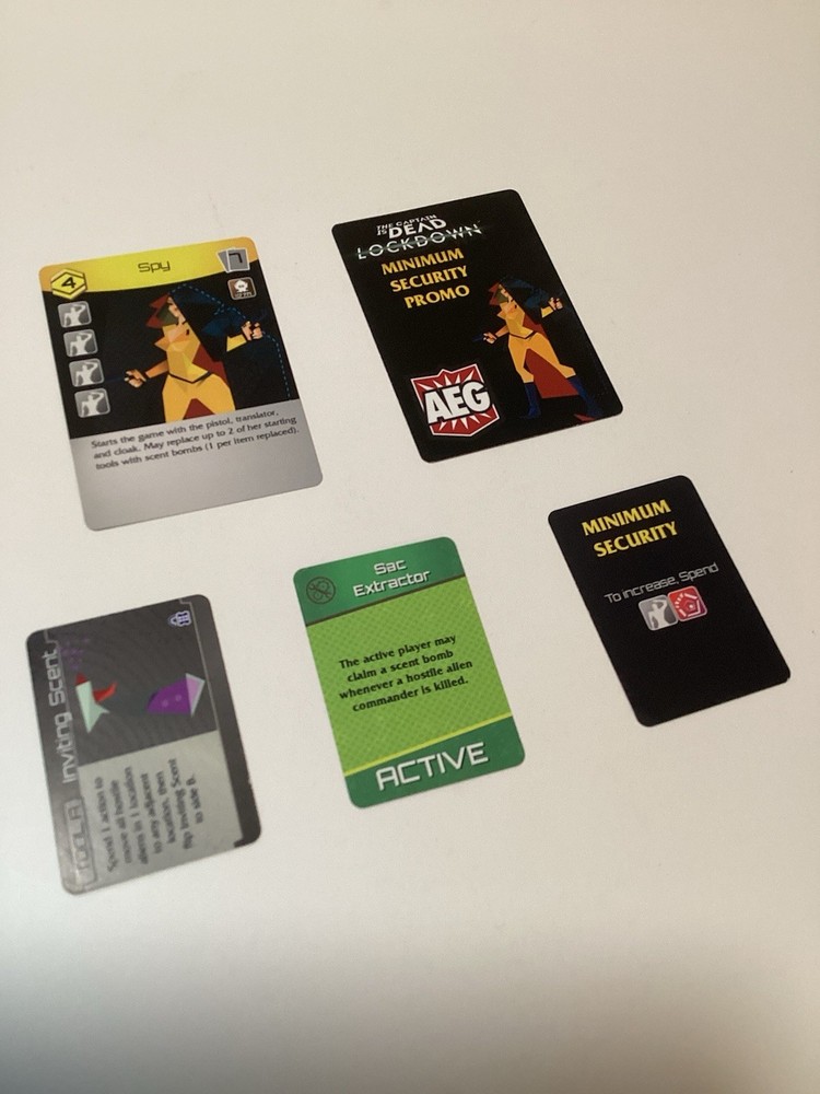 Captain is Dead, The: Lockdown – Minimum Security AEG Promo Pack - New!