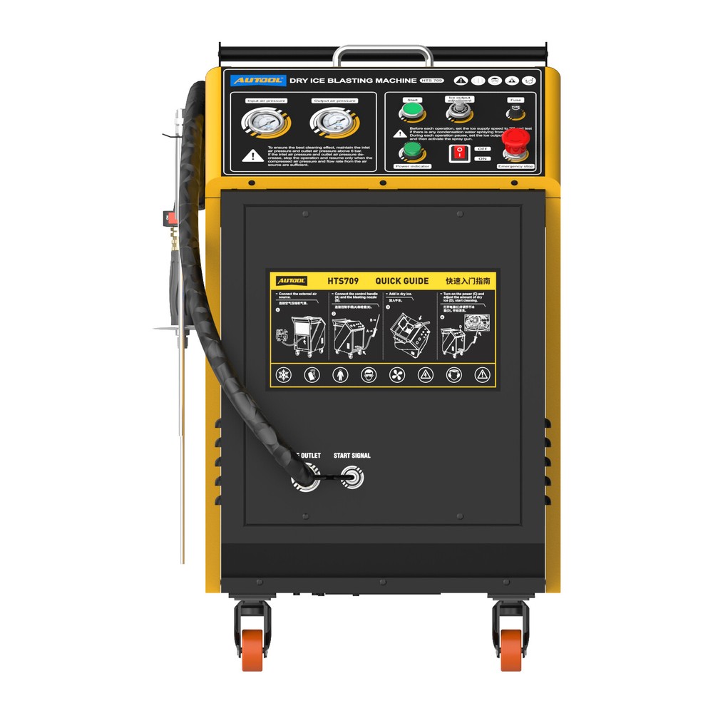 Dry Ice Blasting Machine Professional Engine Carbon Dry Ice Cleaning Machine US
