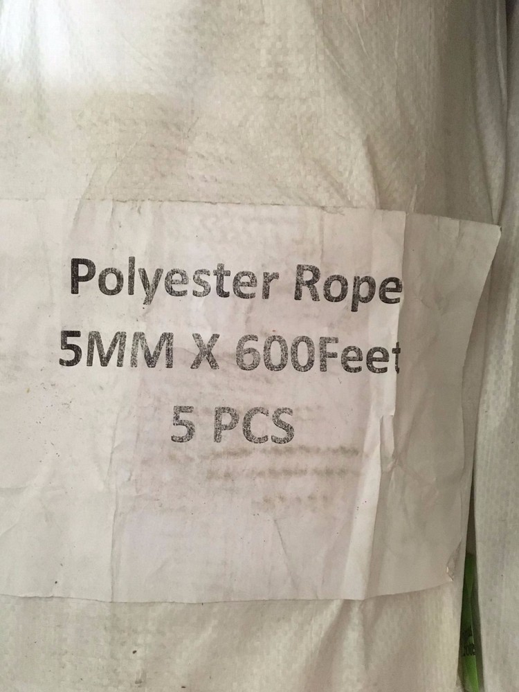 1/4" x 600' Polyester Rope (63,000 FT)