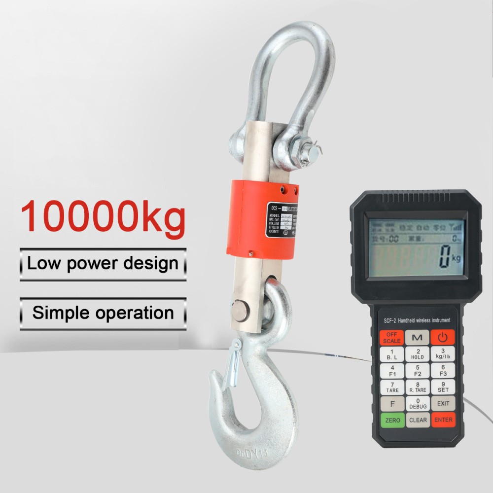 Wireless Remote Digital Electronic Hanging Crane Scale with Remote Control Hook