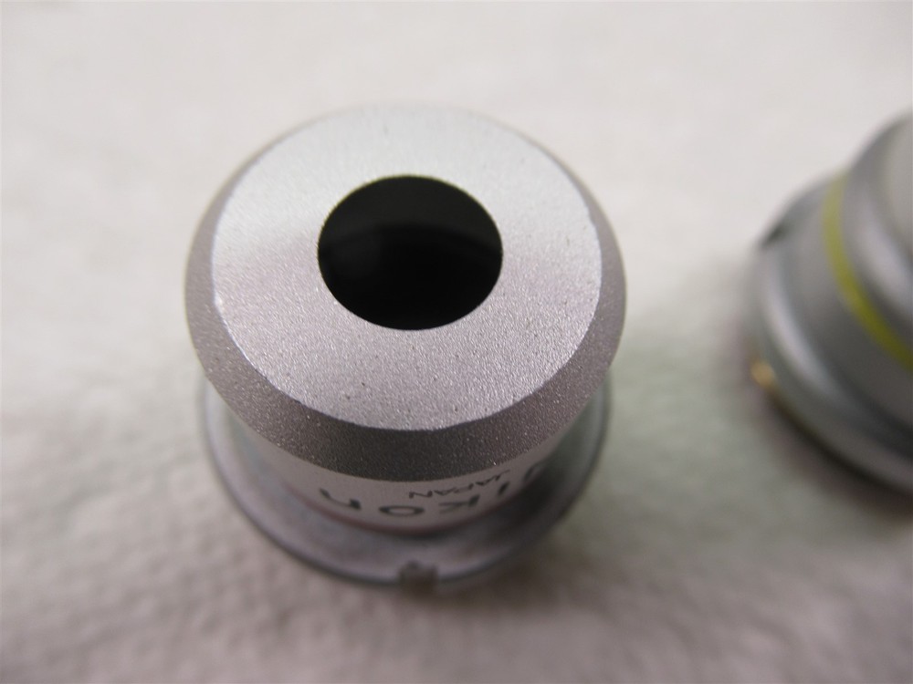 Nikon 10x and 4x Microscope Objective Lenses for Model SC