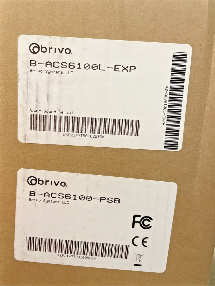 Brivo B-ACS6100L-EXP Large Access Control Expansion Chassis