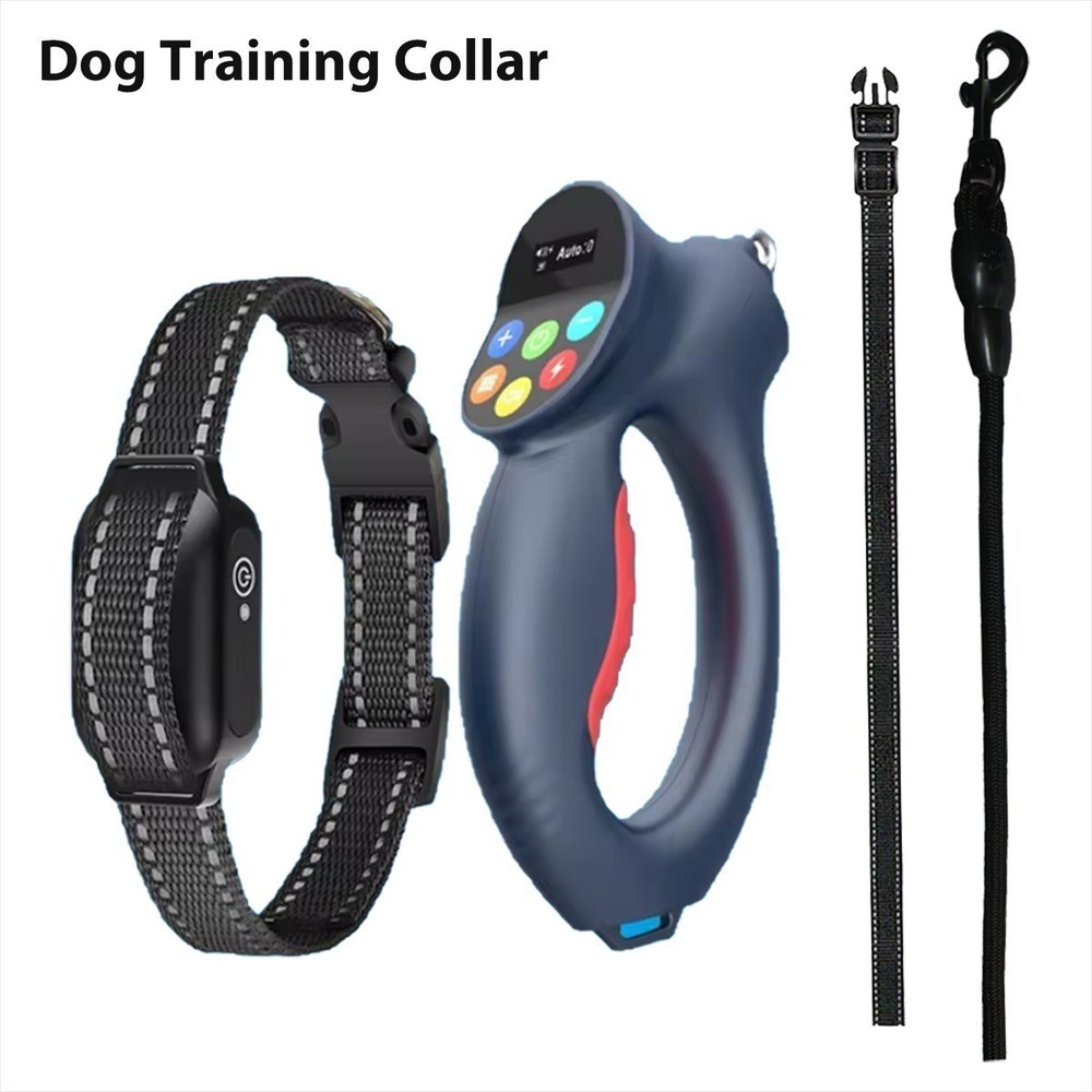 Shock Collar for Dogs No Bark E-Collar Remote Control 5-120lbs Training
