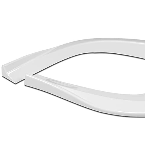 3PC Front Bumper Lip Spoiler Kit 2008-2015 Lancer White