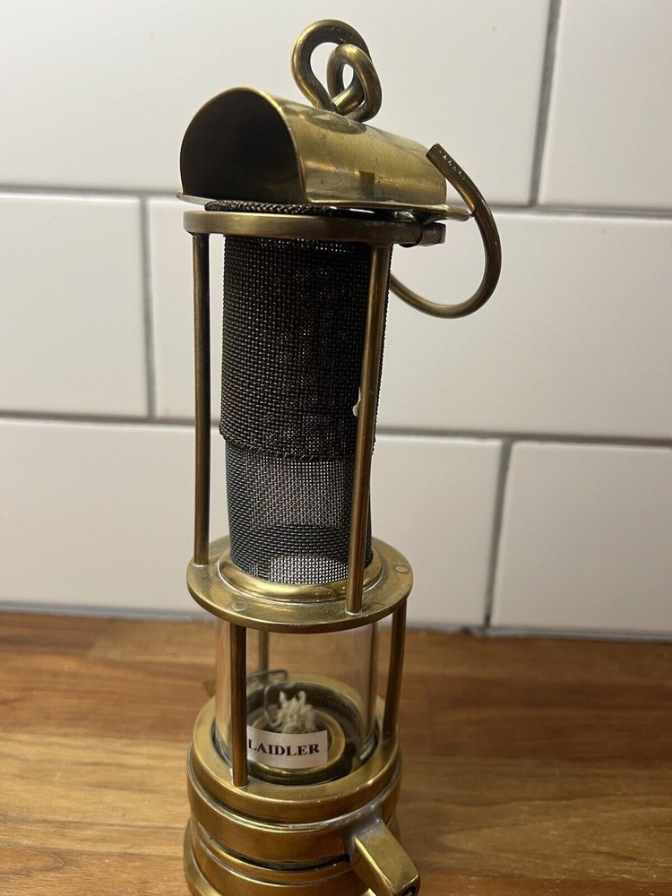 Laidler Durham Brass Miners Lamp - Mining (B)