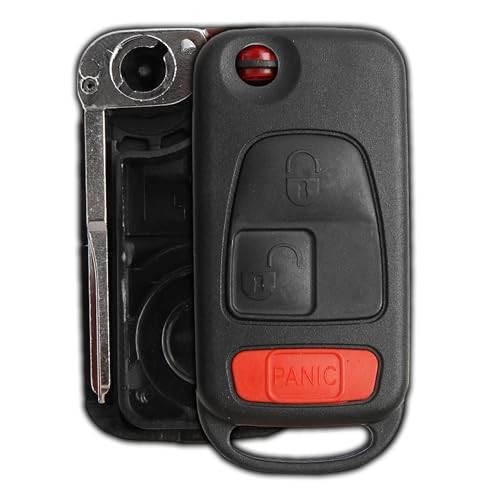 Replacement Keyless Entry Remote Fob Clicker Flip Key Shell Case