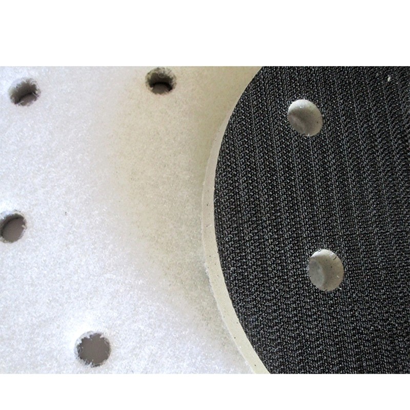 5 Inch 125mm 6 Hole Sponge Cushion Interface Buffer Backing Pads For Sanding Pad