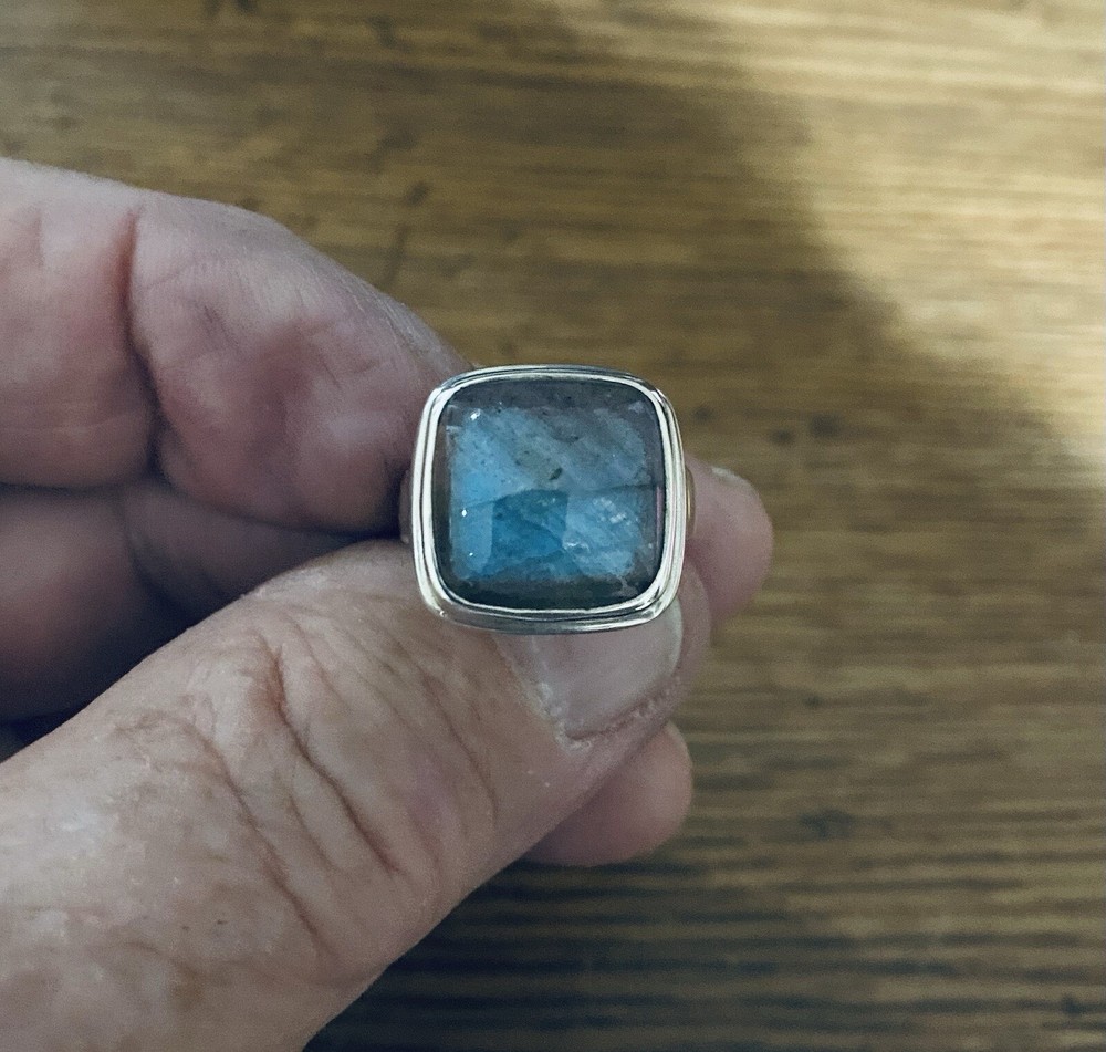 Labradorite Sterling Ring
