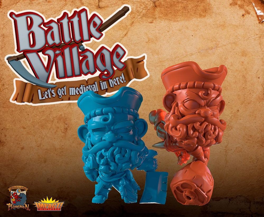 Chibi Battle Villagers - Butcher