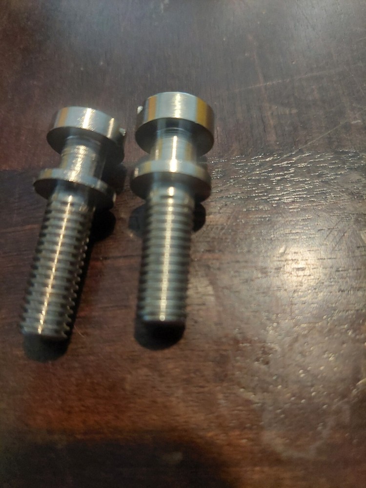 Metric Stop Studs 2 Pc's Chrome