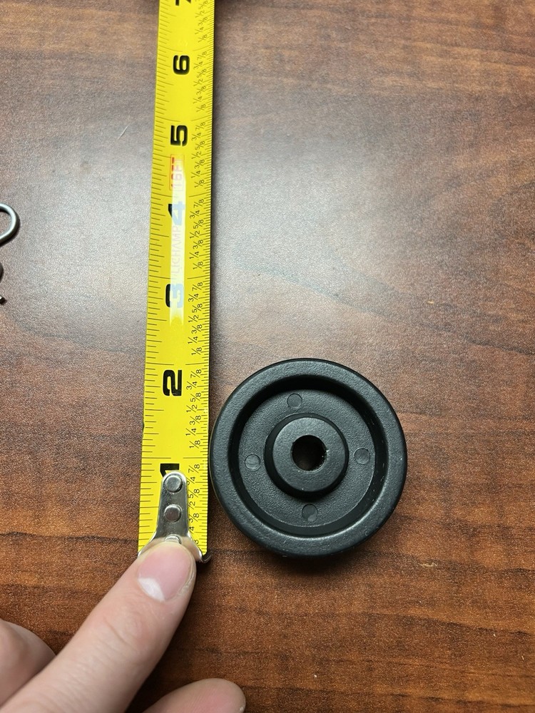 Adjustable Base Bed roller guide wheel and pin